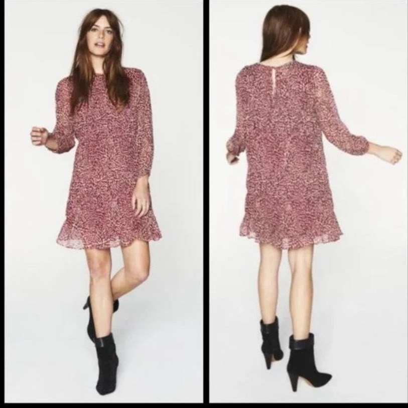 Ba&Sh Grace Lady Dress Antique Rose Size 1 (Us Small)
